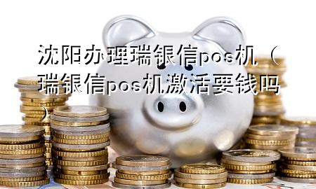 沈阳办理瑞银信pos机（瑞银信pos机激活要钱吗）