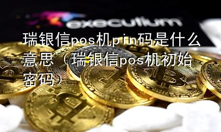 瑞银信pos机pin码是什么意思（瑞银信pos机初始密码）